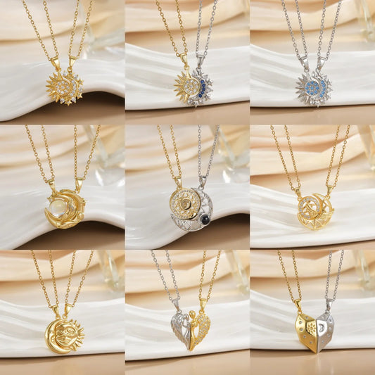 SunMoon™ Magnetic Couple Necklace 🌞🌙💖 Always Drawn Together