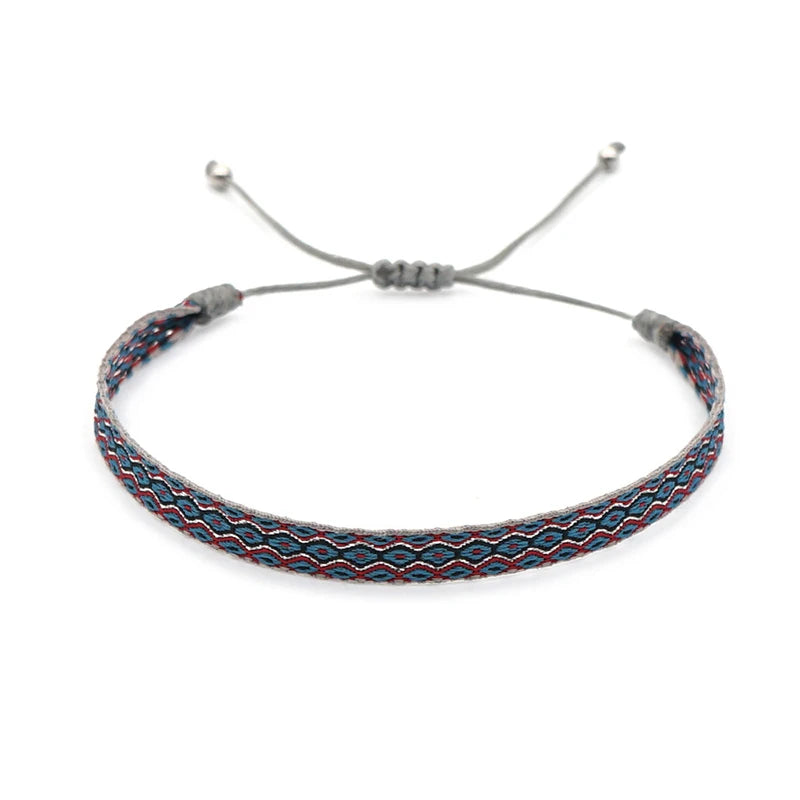 Men' s Bracelet 3Pcs/ Set Tibetan Buddhism Lucky Knot Rope  Natural Weathered Agate Beads Hand Carve Cuff Bracelet On Hand Gift