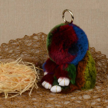 BunnyCharm™ Plush Keychain Set 🐰✨ — Adorable Easter Gift Box