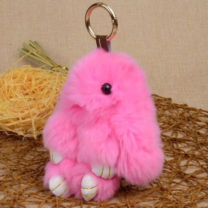 BunnyCharm™ Plush Keychain Set 🐰✨ — Adorable Easter Gift Box