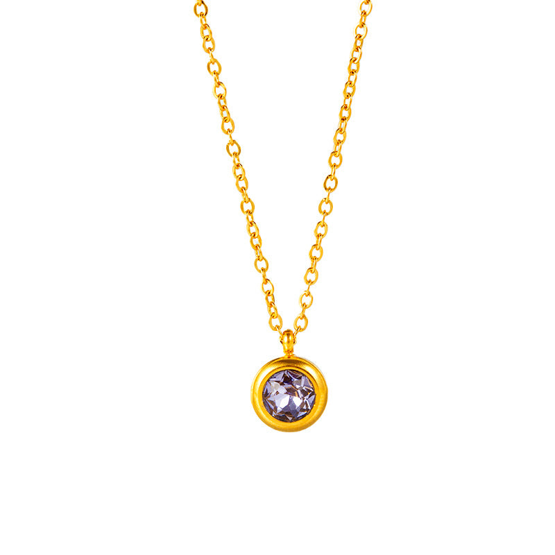 Women's Fashion Personalized Zircon Sweater Chain