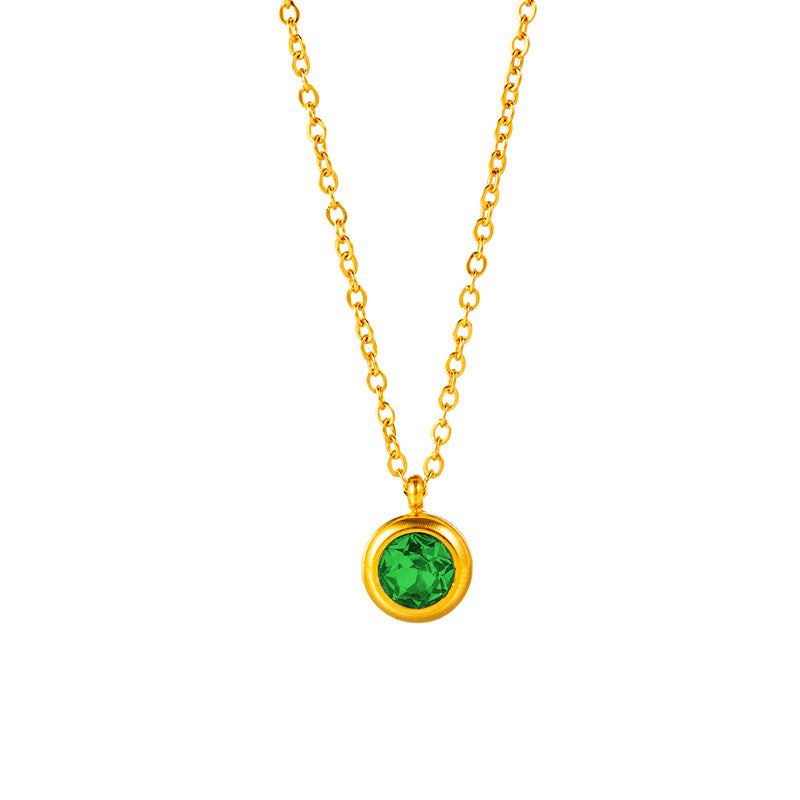 Women's Fashion Personalized Zircon Sweater Chain