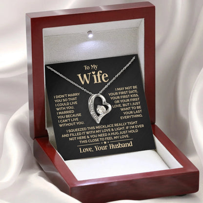 Daughter Necklace| Love You For The Rest Of My Life