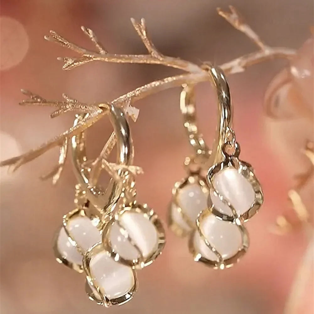 Long Tassel Pearl Earrings