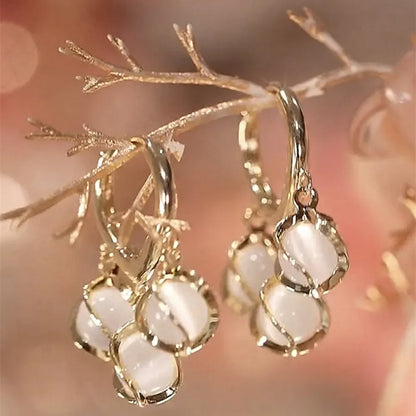 Long Tassel Pearl Earrings