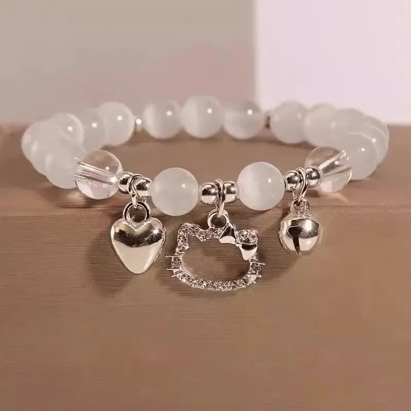 Aquamarine Crystal Star Bracelet