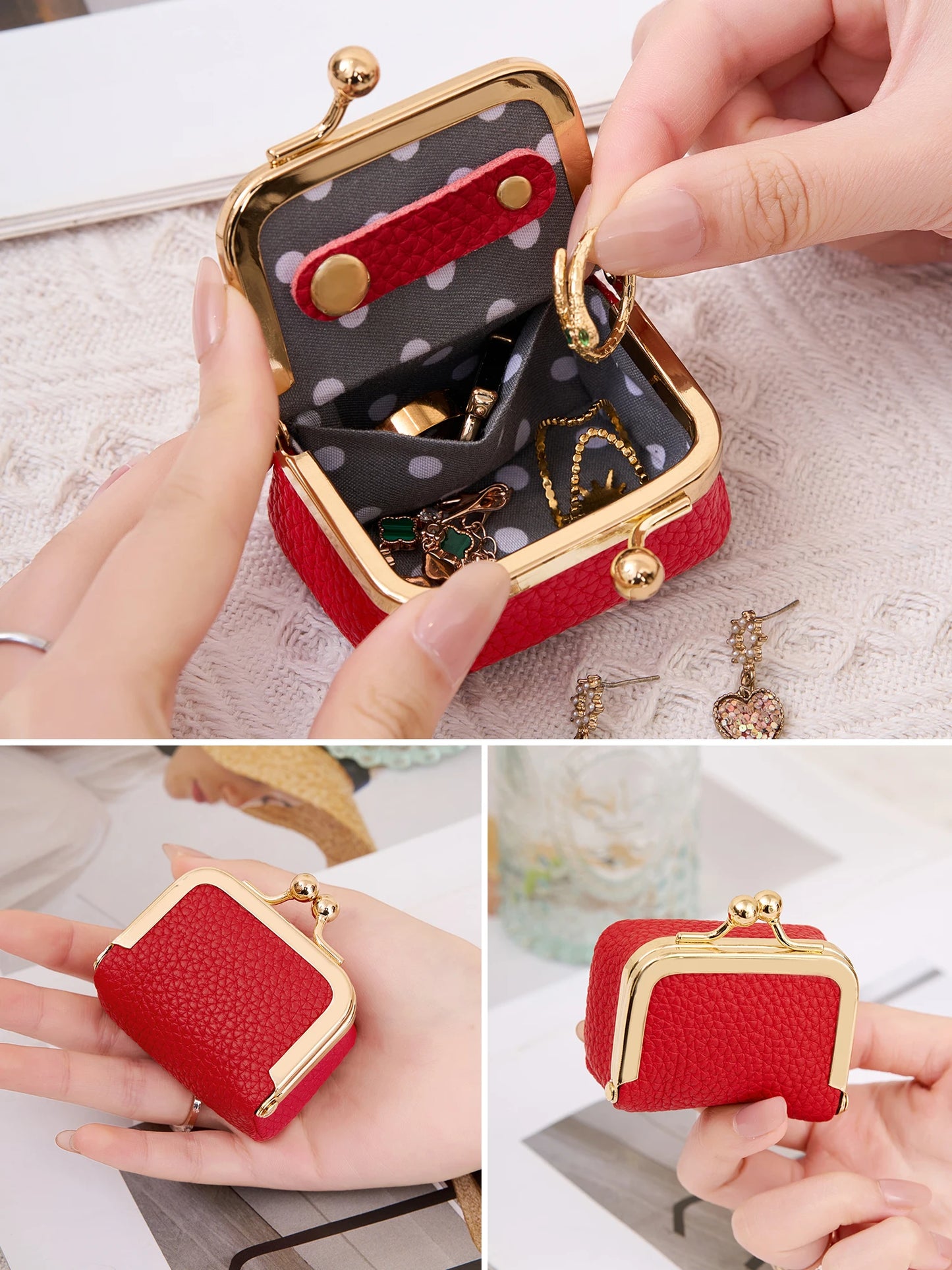 Mini JewelVault™ Purse – Tiny Luxury On-the-Go 💎👜