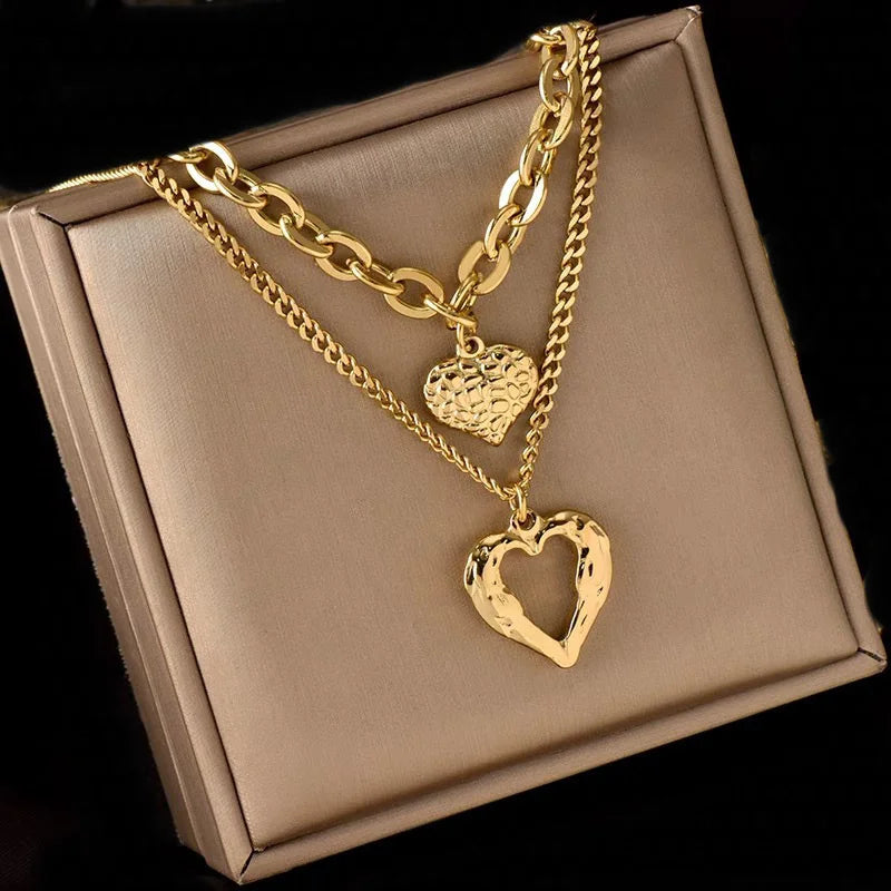 Toggle Clasp White Pendant Necklace
