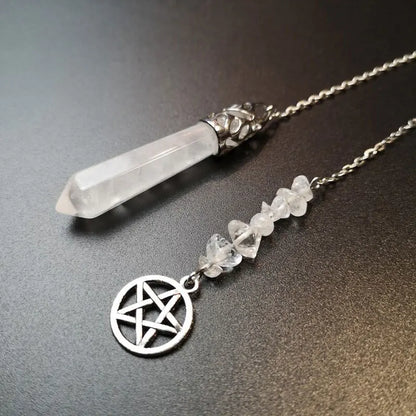 Celtic Charm Crystal Pendulum