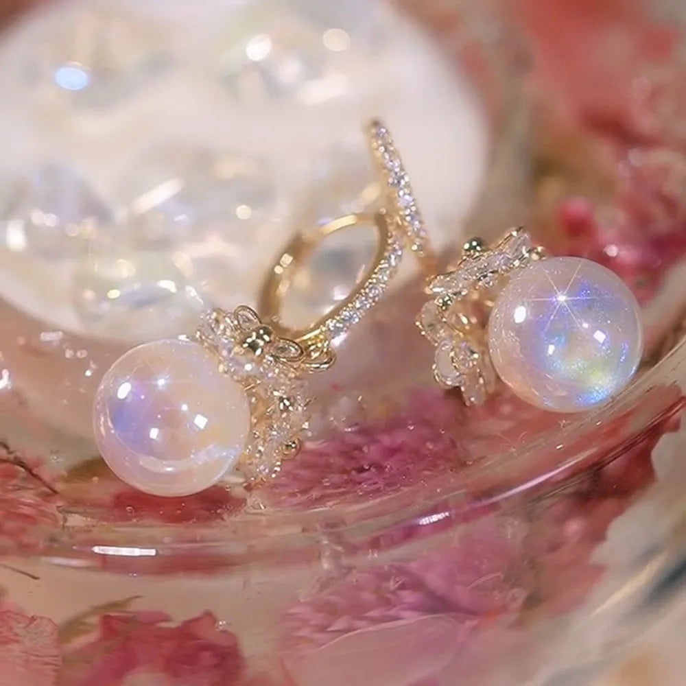 Long Tassel Pearl Earrings