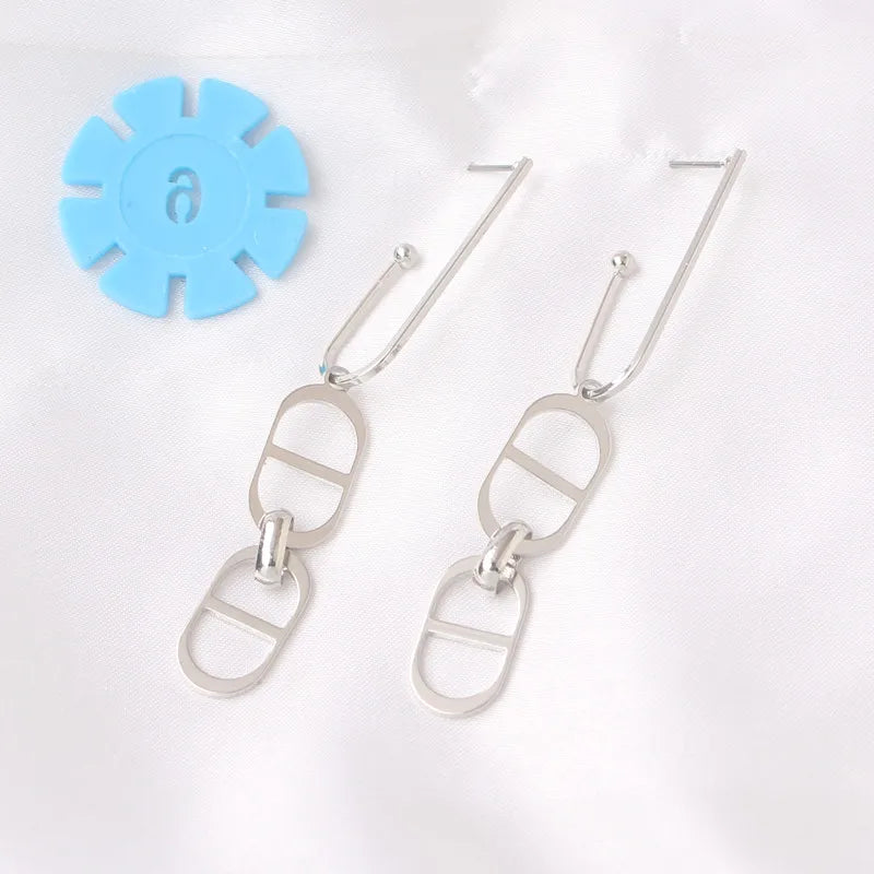 2022 New Trend Simulation Pearl Long Earrings Women's Flower Rhinestone Wedding Pendant Earrings Fashion Korean Jewelry Earrings