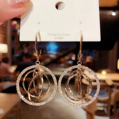 Long Tassel Pearl Earrings