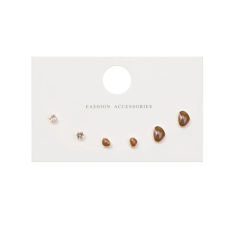 S925 Silver Mini Stud Earrings Set – Elegant, Simple & Cute Jewelry for Women & Girls™