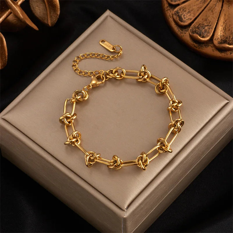 DIEYURO 316L Snake Chain Necklace