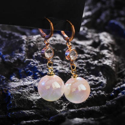 Long Tassel Pearl Earrings