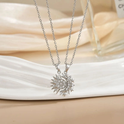 SunMoon™ Magnetic Couple Necklace 🌞🌙💖 Always Drawn Together