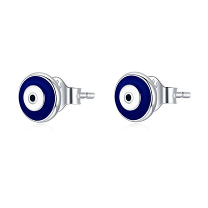 Tiny Puffy Heart Stud Earrings