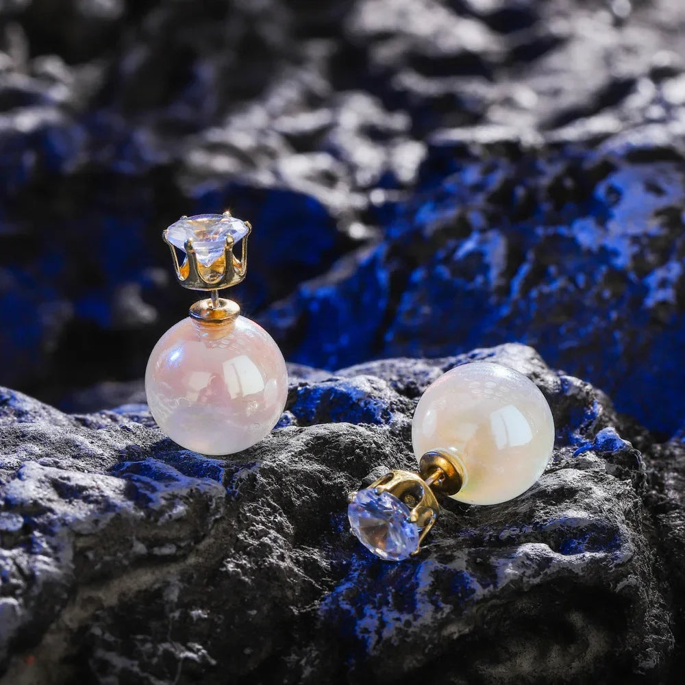Long Tassel Pearl Earrings