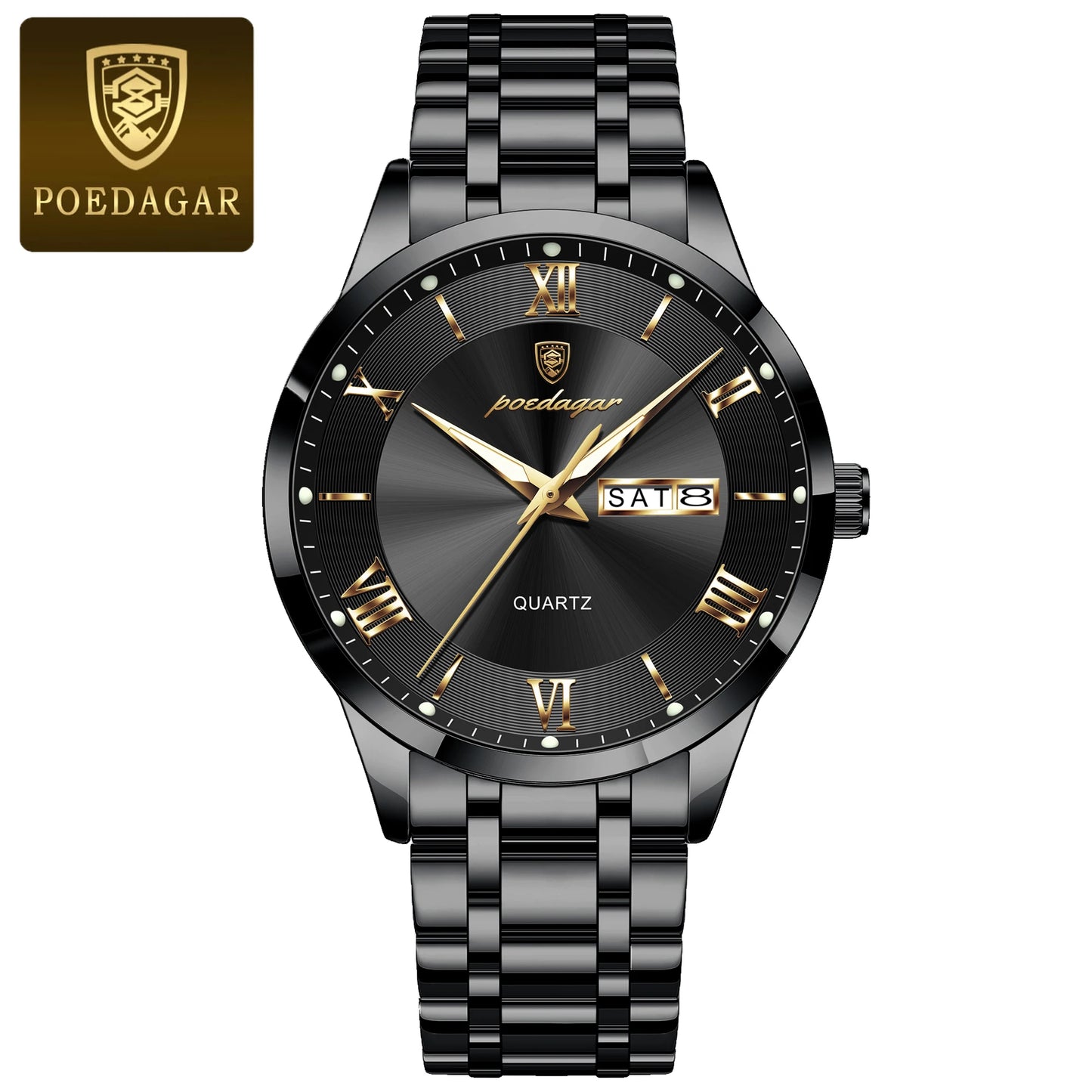 Luxury Fashion Waterproof Luminous Watch