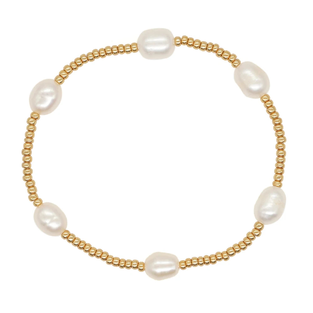Vintage Pearl Bracelets