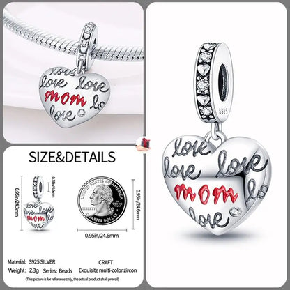 Original Fashion Camera Coffee Cup Flower Charm Beads Suitable for
