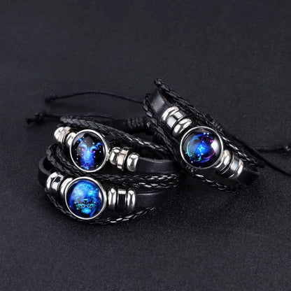 Luminous Constellation Zodiac Charm Bracelets