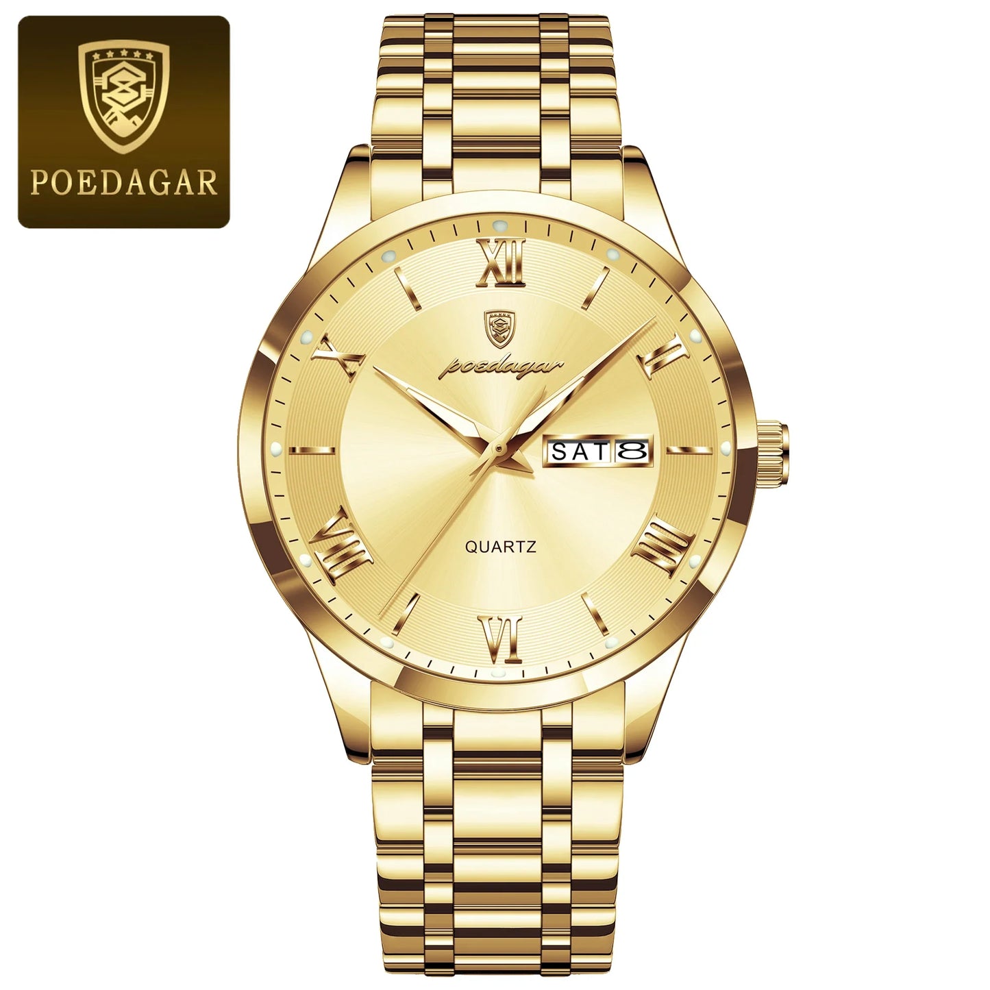 Luxury Fashion Waterproof Luminous Watch