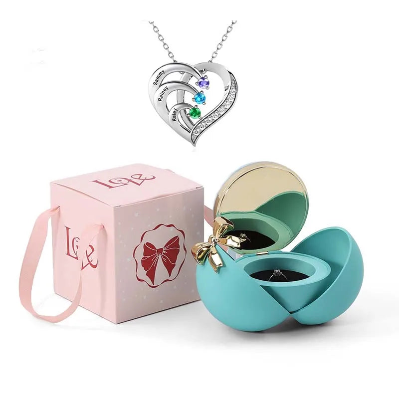 Luxury Rose Flower Ring Box – Make Your Proposal Unforgettable