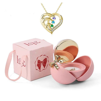 Luxury Rose Flower Ring Box – Make Your Proposal Unforgettable