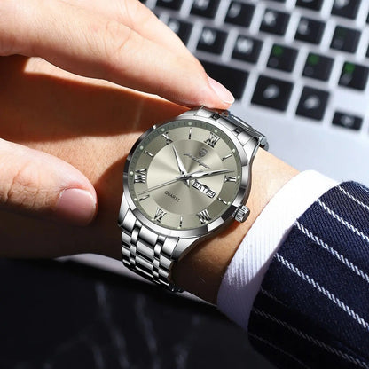 Luxury Fashion Waterproof Luminous Watch