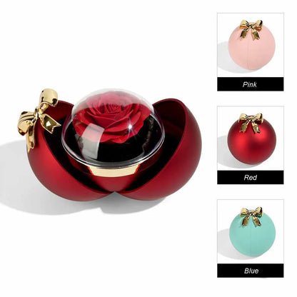 Luxury Rose Flower Ring Box – Make Your Proposal Unforgettable