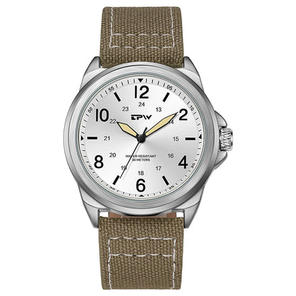Citizen Men's Sports Aviation Green Dial Watch - CA4505-21X