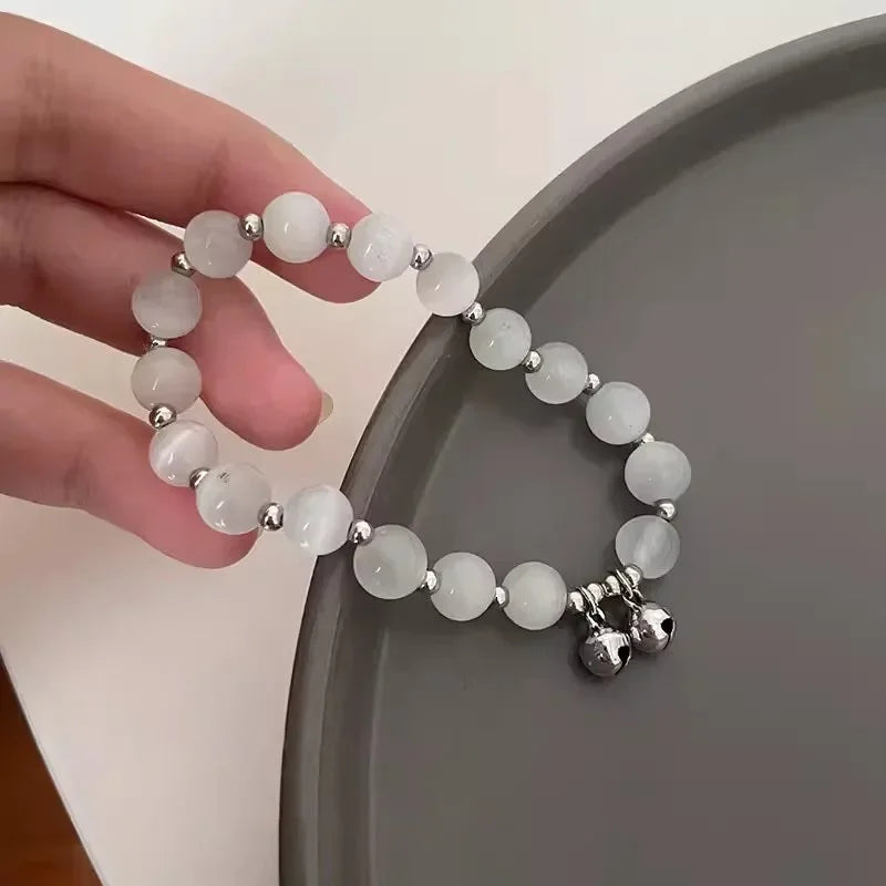 Aquamarine Crystal Star Bracelet