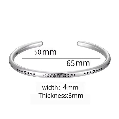 Men' s Bracelet 3Pcs/ Set Tibetan Buddhism Lucky Knot Rope  Natural Weathered Agate Beads Hand Carve Cuff Bracelet On Hand Gift