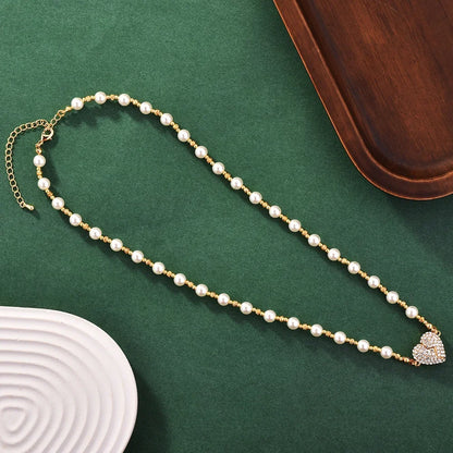 MagniHeart™ Pearl Necklace 💫 — Elegant, Romantic & Unique