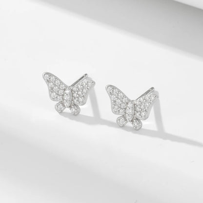 Orange Stud Earrings