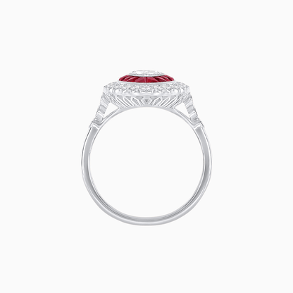 Art Deco Inspired  Marquise Ring