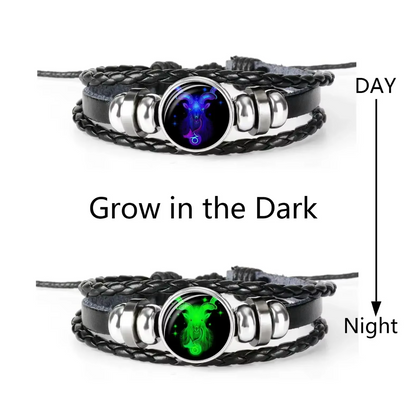 Luminous Constellation Zodiac Charm Bracelets