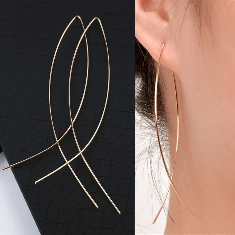 Elegant Mesh Zircon Earrings – Perfect for Parties & Gifting